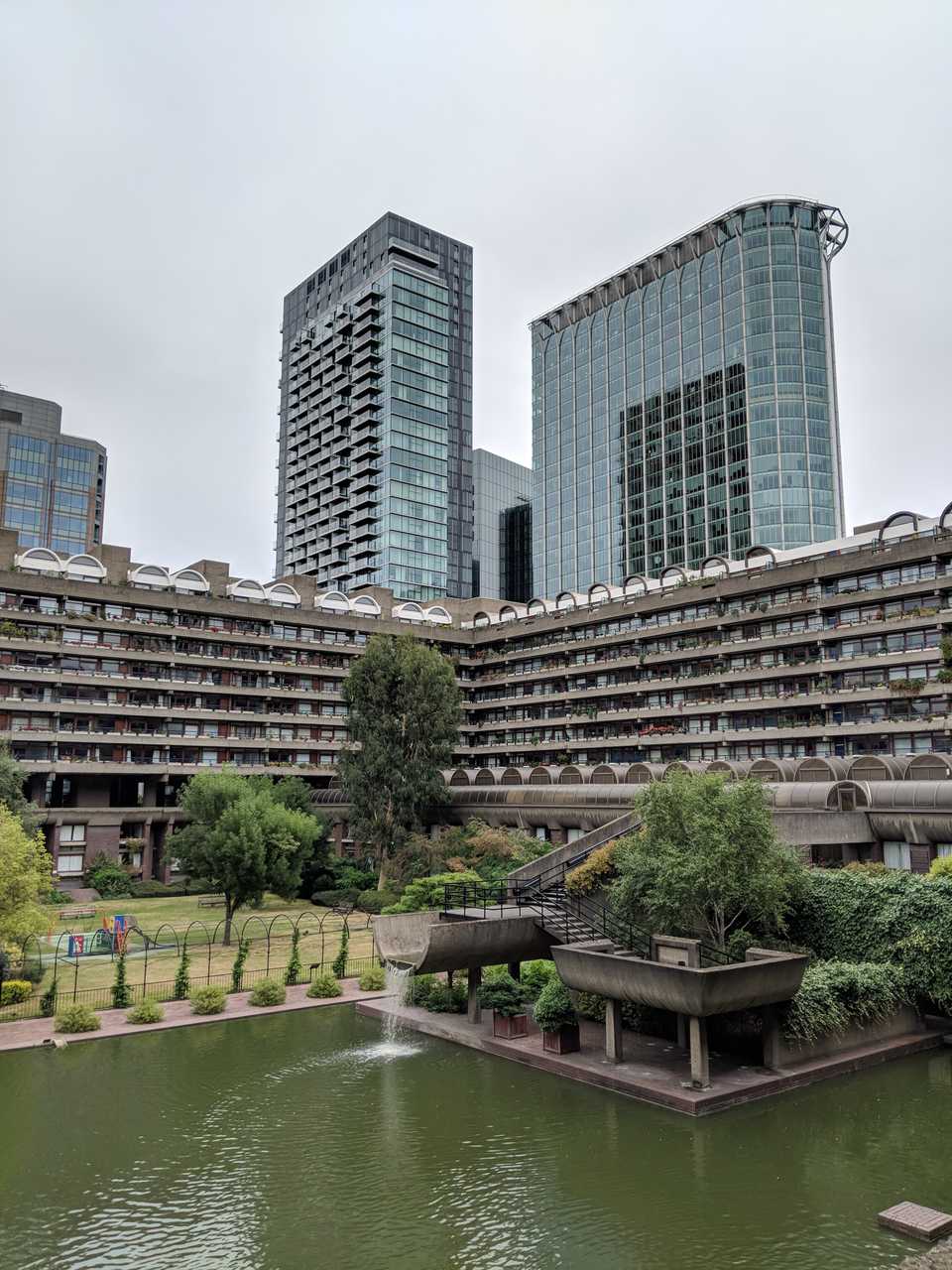 Barbican view to Moorgate